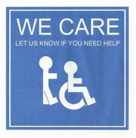 WE CARE LET US KNOW IF YOU NEED HELP