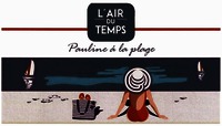 L´AIR DU TEMPS Pauline á la plage