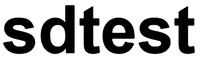 sdtest