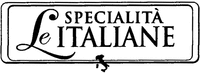 Le SPECIALITÀ ITALIANE