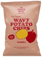 CHIPS WAY Since 1971 WAVY POTATO CHIPS PAPRIKA