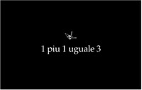 1 piu 1 uguale 3