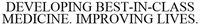 DEVELOPING BEST-IN-CLASS MEDICINE. IMPROVING LIVES.