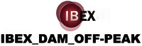 IBEX IBEX_DAM_OFF-PEAK