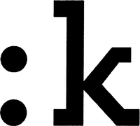 : k