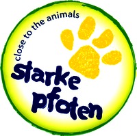 starke pfoten close to the animals