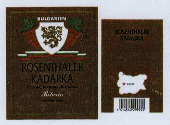 BULGARIEN ROSENTHALER KADARKA