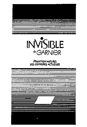 INVISIBLE de GARNIER