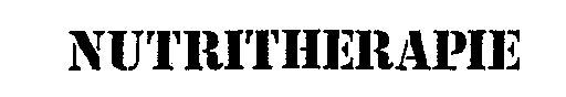 NUTRITHERAPIE