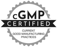 CGMP CERTIFIED CURRENT GOOD MANUFACTURING PRACTICES