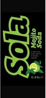 Sola Mojito Soda A MOJITO KICK WITH A FIZZY TWIST