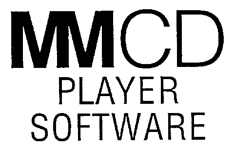 MMCD PLAYER SOFTWARE