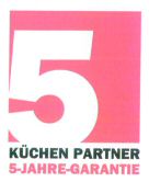 5 KÜCHEN PARTNER 5-JAHRE-GARANTIE