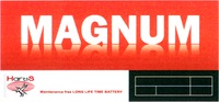 MAGNUM Hartis Maintenance free LONG LIFE TIME BATTERY