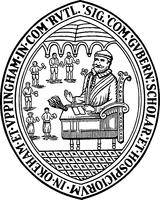'SIG.'COM.'GVBERN.'SCHOLAR.'ET·HOSPICIORVM·IN·OKEHAM·ET· VPPINGHAM·IN·COM 'RVTL.