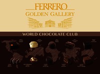 FERRERO GOLDEN GALLERY WORLD CHOCOLATE CLUB
