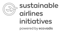 sustainable airlines initiatives powered by ecovadis