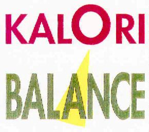 KALORI BALANCE