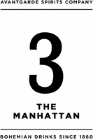 AVANTGARDE SPIRITS COMPANY 3 THE MANHATTAN BOHEMIAN DRINKS SINCE 1860