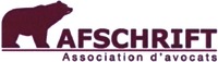 AFSCHRIFT Association d'avocats