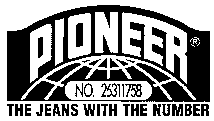 PIONEER THE JEANS WITH THE NUMBER