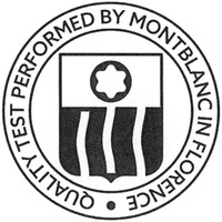 QUALITY TEST PERFORMED BY MONTBLANC IN FLORENCE