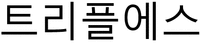 The mark is written in a standard Korean character and transliteration of the mark is 