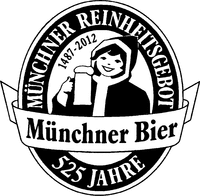 Münchner Bier MÜNCHNER REINHEITSGEBOT 525 JAHRE