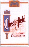 Chesterfield LIGHTS CIGARETTES