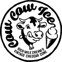 cow cow Ice RICH MILK CREAM & VINTAGE CHEDDAR CONE