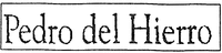 Pedro del Hierro