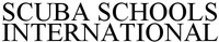 SCUBA SCHOOLS INTERNATIONAL