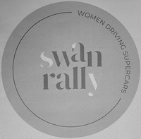 swan rally WOMEN DRIVING SUPERCARS