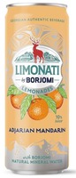 LIMONATI by BORJOMI LEMONADES ADJARIAN MANDARIN 10% Juice* with BORJOMI NATURAL MINERAL WATER GEORGIAN AUTHENTIC BEVERAGE