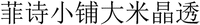 Fei-shi-xiao-pu-da-mi-jing-tou
