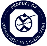 Cologne List PRODUCT OF COMMITMENT TO A CLEAN SPORT