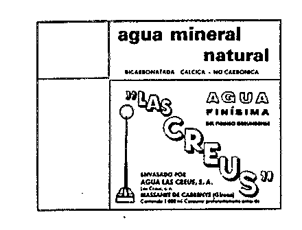 AGUA LAS CREUS