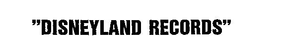 DISNEYLAND RECORDS