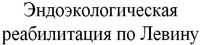 Endoekologicheskaya reabilitatsiya po Levinu