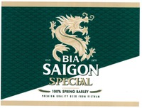 BIA SAIGON SPECIAL 100% SPRING BARLEY PREMIUM QUALITY BEER FROM VIETNAM EST. 1875