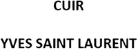 CUIR YVES SAINT LAURENT