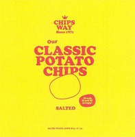 CHIPS WAY Since 1971 Our CLASSIC POTATO CHIPS SALTED