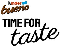 Kinder bueno TIME FOR taste