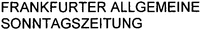 FRANKFURTER ALLGEMEINE SONNTAGSZEITUNG