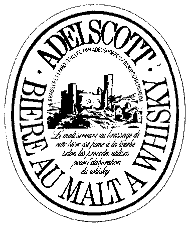 ADELSCOTT BIERE AU MALT A WHISKY