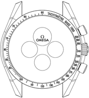 OMEGA TACHYMÈTRE BASE 1000