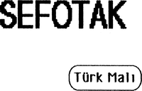 SEFOTAK Türk Mali