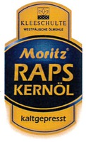 KLEESCHULTE WESTFÄLISCHE ÖLMÜHLE Moritz RAPS KERNÖL kaltgepresst