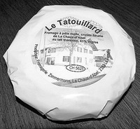 Le Tatouillard Fromage à pâte molle, croûte fleurie de la Chaux-d'Abel au lait thermisé