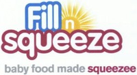 Fill n Squeeze baby food made squeezee